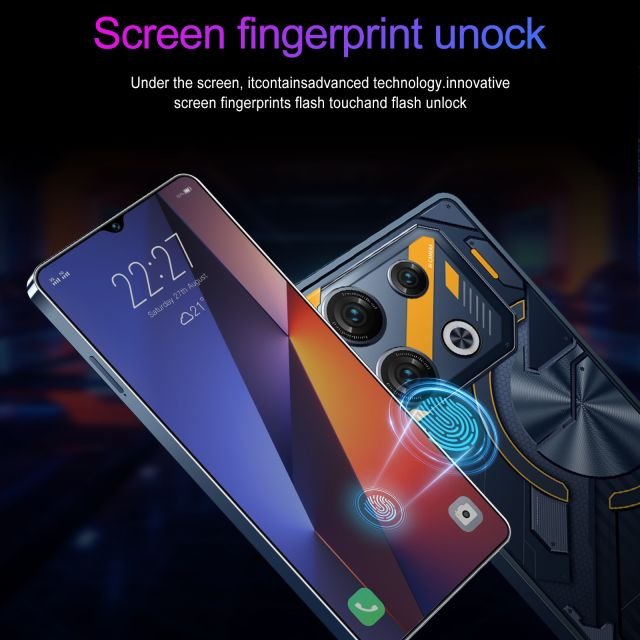 GT10 7.3-inch high-definition 22g+2Tb ultra long standby Android phone 2G/3G/4G smartphone
